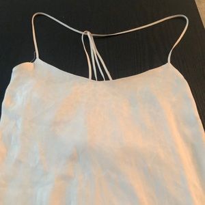 TopShop slinky white dress
